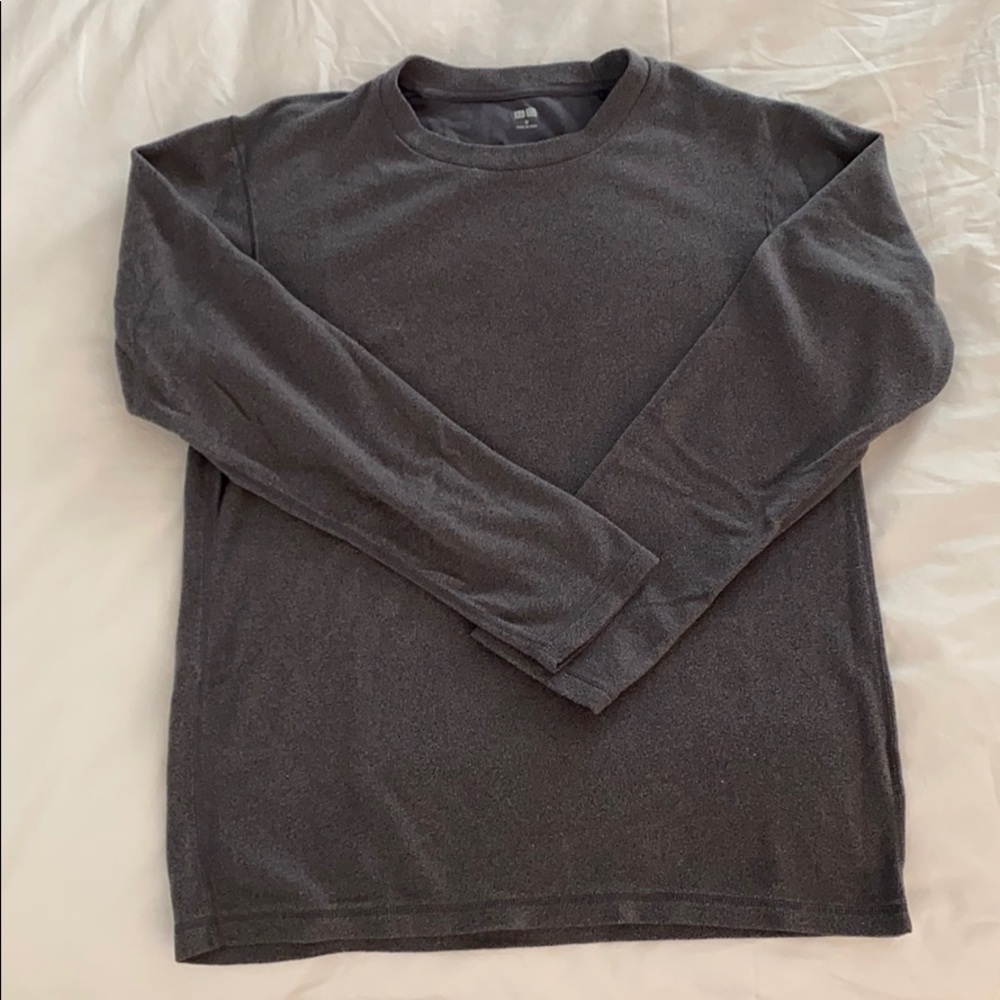 Uniqlo polar fleece long sleeve shirt